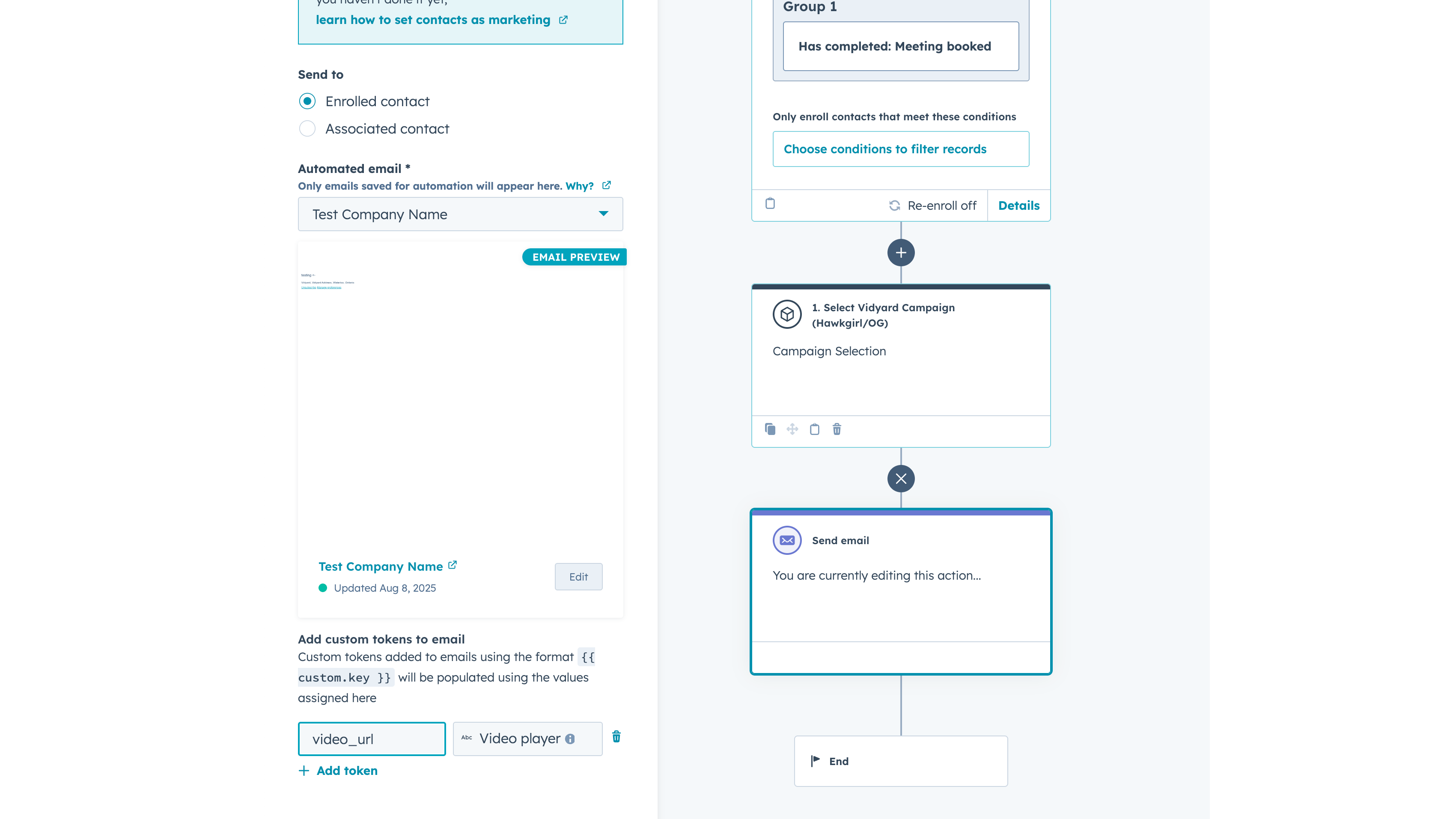 Workflows with Video